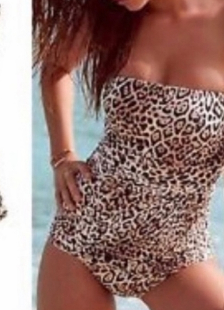 🩱🐆 Victoria's Secret Leopard Print One Piece Swimsuit 🩱🐆